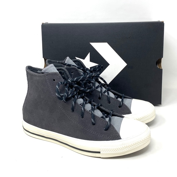 💖MEGA SALE💖Converse Chuck Taylor All Star High Top Gray Suede Women's 173070C - Picture 7 of 10